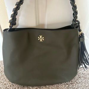Tory Burch Brooke Leather Hobo Bag